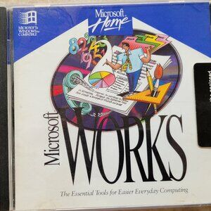 Vintage CD - Microsoft Works, Version 3.0